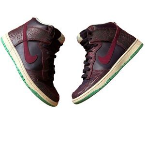 Nike Wmns Dunk Hi Skinny Print 'Purple Dynasty' Size 8